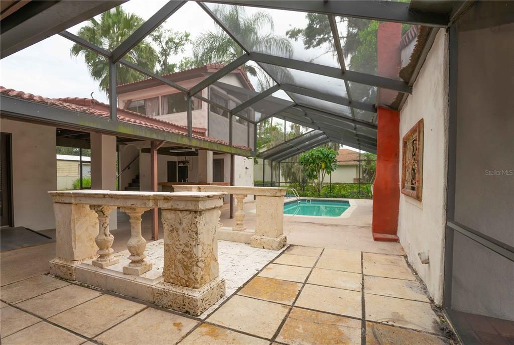 Glass Ceilings, Interior, Pool, Sun Room