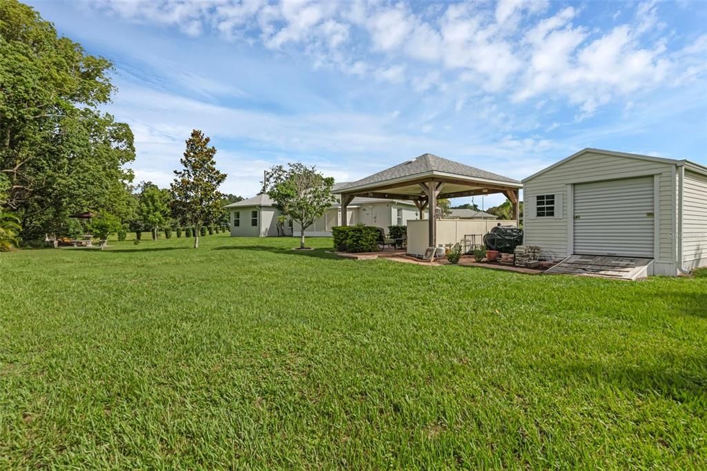 Backyard, Exterior