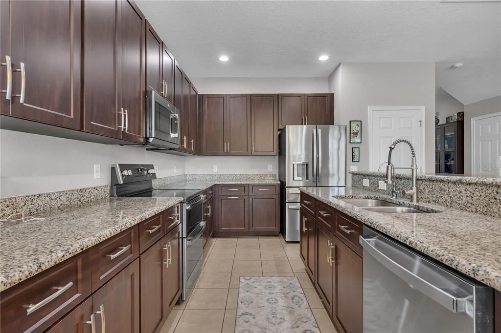 Interior, Kitchen, Recessed Lighting, Stainless Steel Appliances