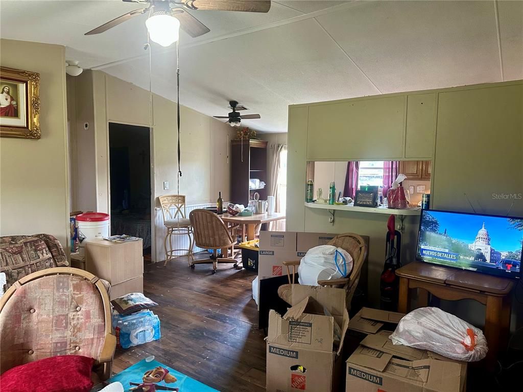Dining room, Interior, Wood Texture Flooring