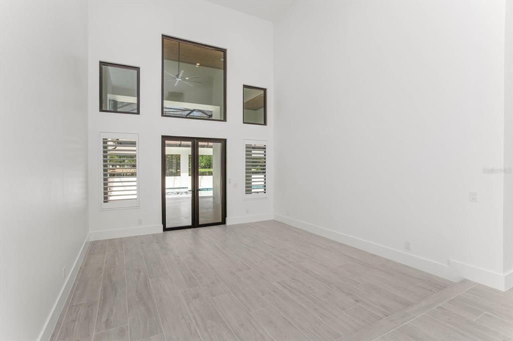 Empty room, Interior, Wood Texture Flooring