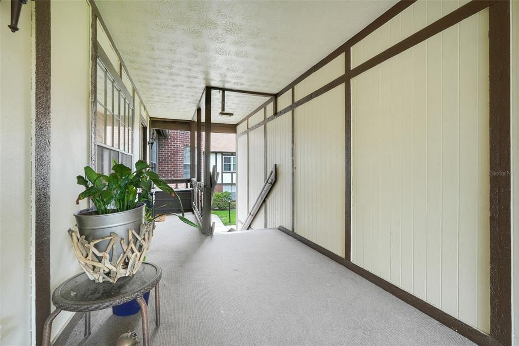 Interior, Stone Walls, Sun Room