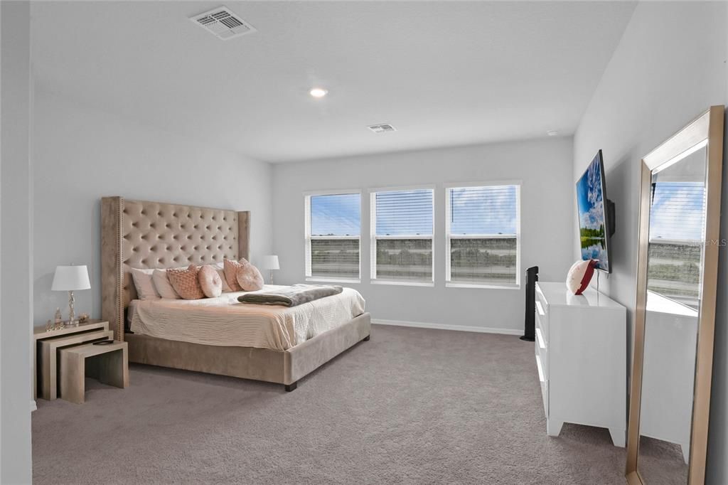Bedroom, Interior, Recessed Lighting, Water