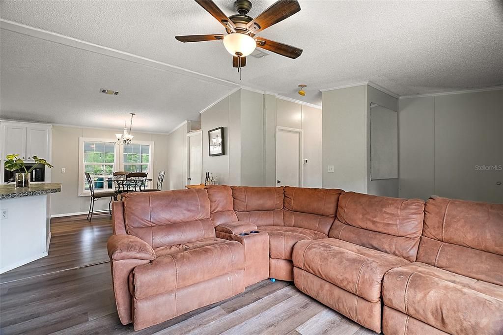 Chandelier, Dining room, Interior, Living room, Wood Texture Flooring