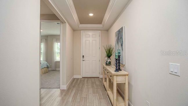 Interior, Recessed Lighting, Wood Texture Flooring