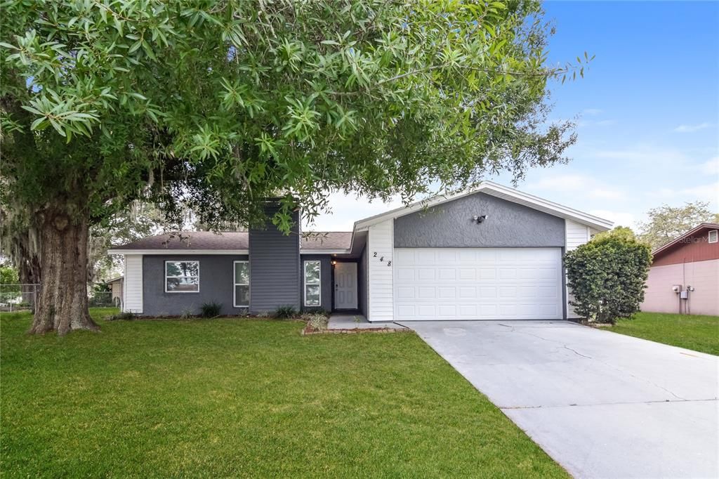 Attached, Backyard, Exterior, Facade, Ranch