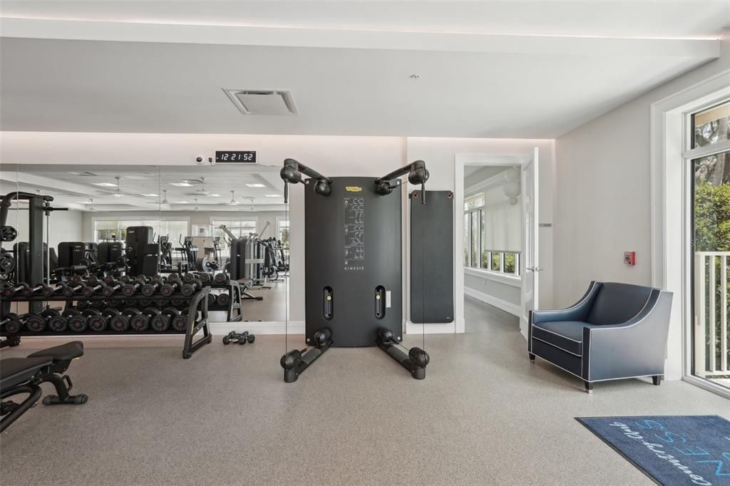 Fitness Equipment, Gym, Interior