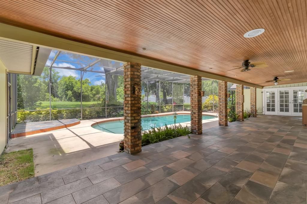 Glass Ceilings, Interior, Pool, Recessed Lighting, Sun Room