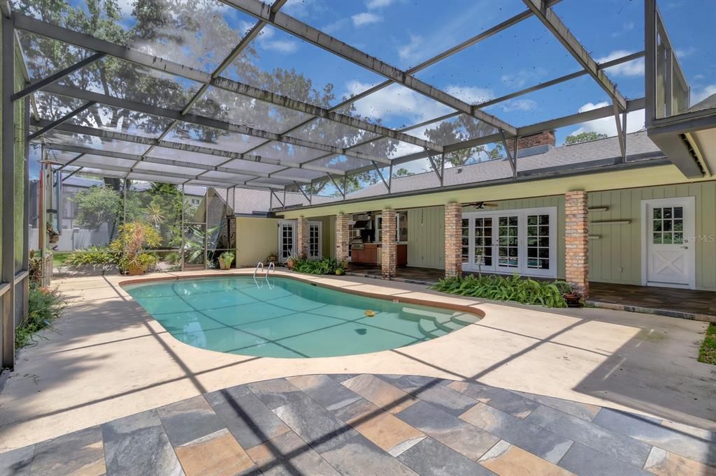 Glass Ceilings, Interior, Pool, Sun Room
