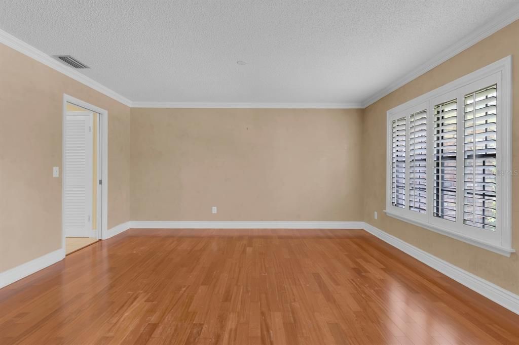 Empty room, Interior, Wood Texture Flooring