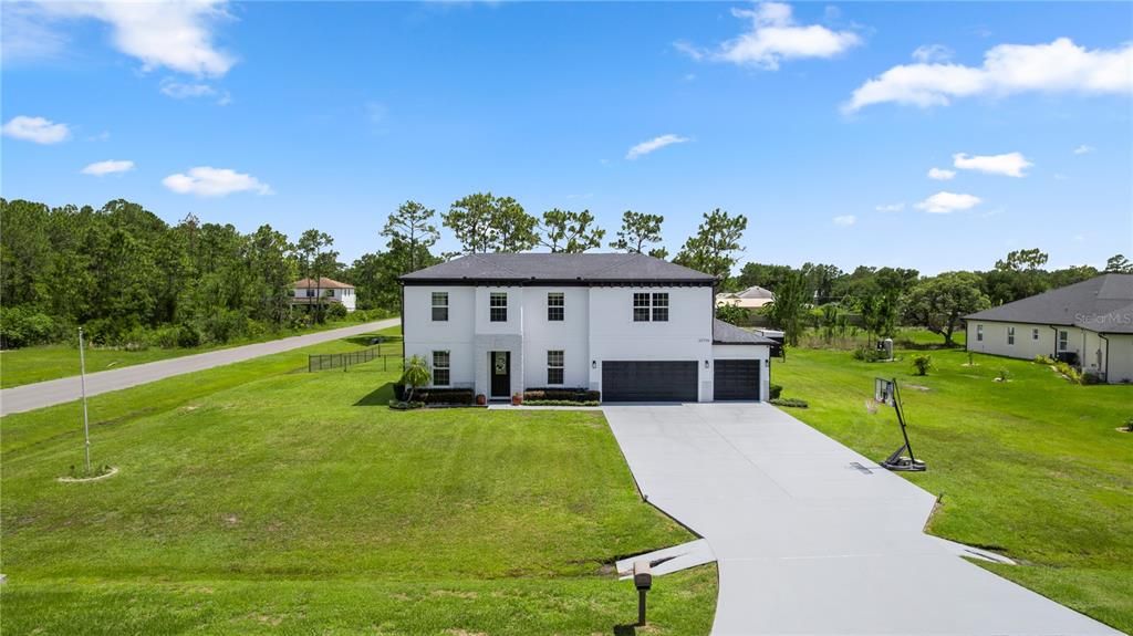 Attached, Backyard, Exterior, Facade, Georgian