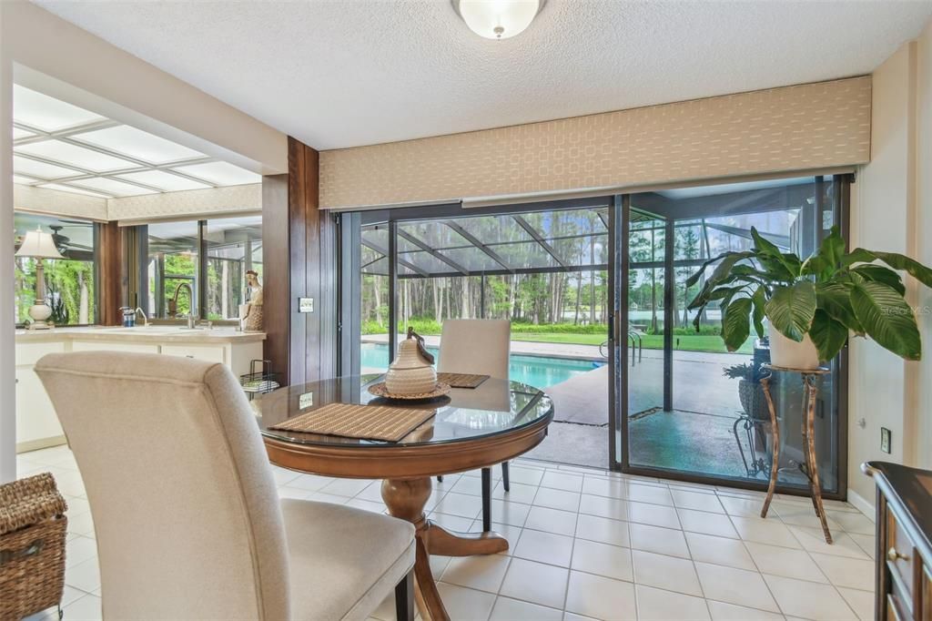 Dining room, Interior, Pool, Sun Room
