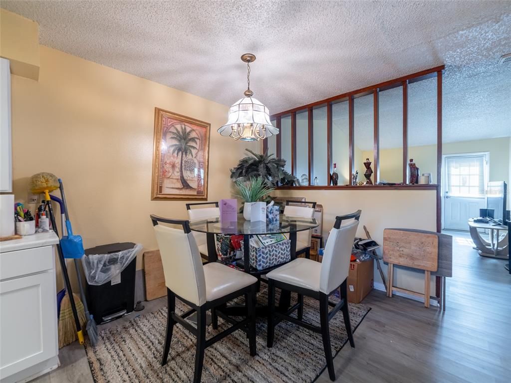 Dining room, Interior, Wood Texture Flooring