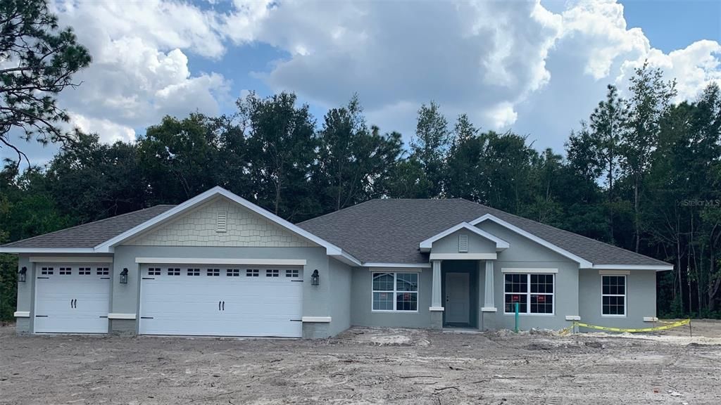 Attached, Exterior, Facade, Ranch