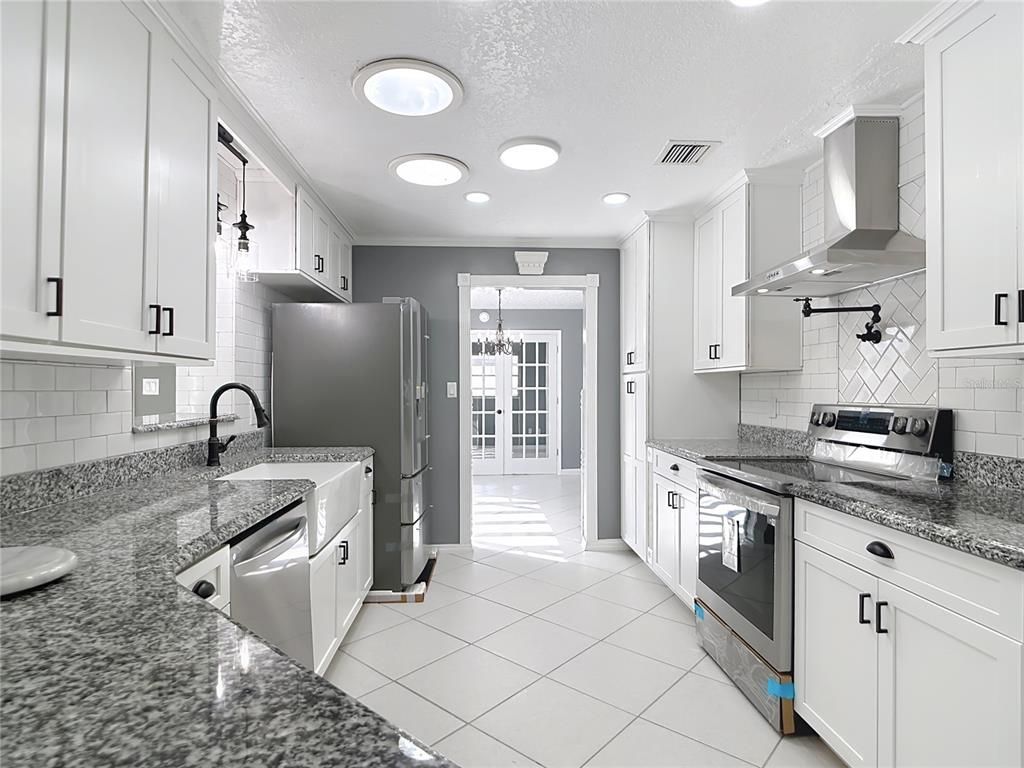 Interior, Kitchen, Recessed Lighting, Stainless Steel Appliances