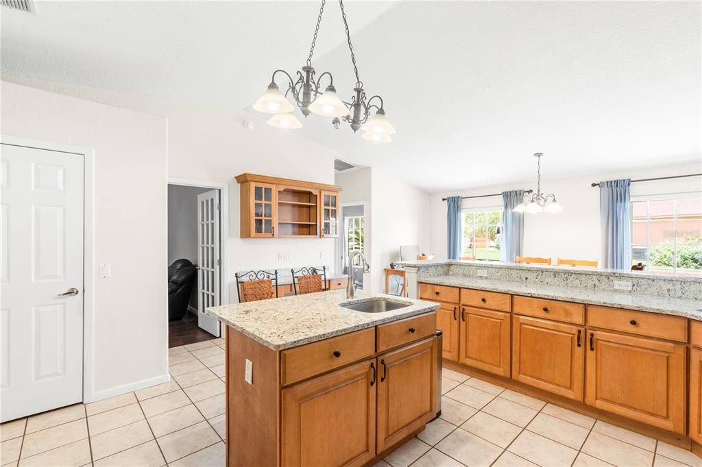 Chandelier, Interior, Kitchen, Pendant Lights