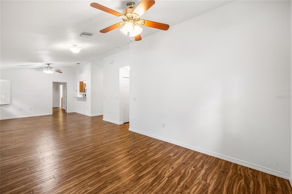 Empty room, Interior, Wood Texture Flooring