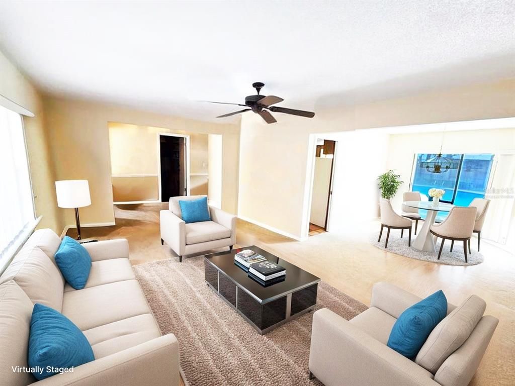 Dining room, Interior, Living room