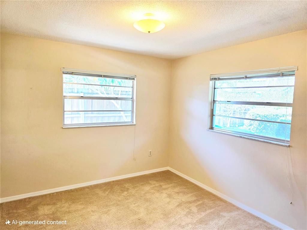 Empty room, Interior