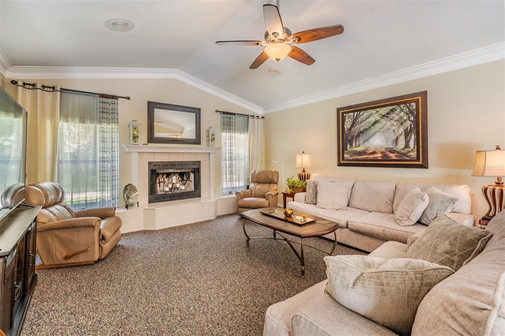 Fireplace, Interior, Living room