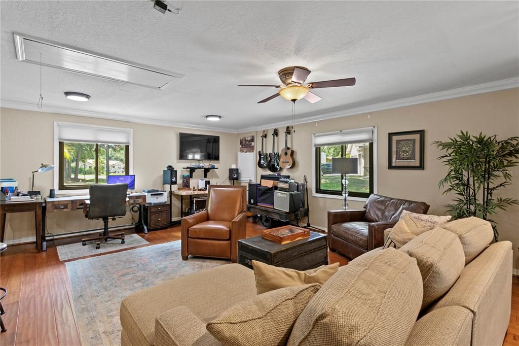 Home Office, Interior, Living room, Wood Texture Flooring