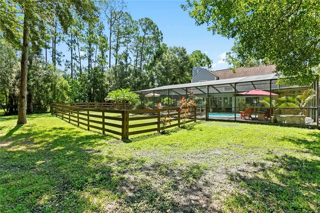 Backyard, Exterior