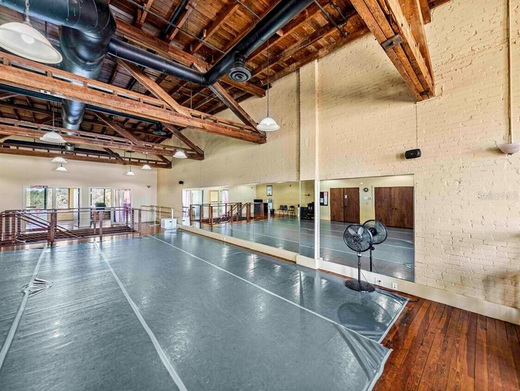 Interior, Pendant Lights, Stone Walls, Wooden Beams, Wood Texture Flooring