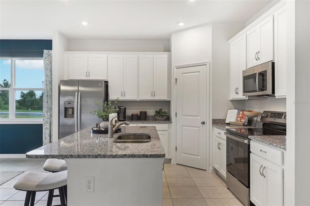 Interior, Kitchen, Recessed Lighting, Stainless Steel Appliances