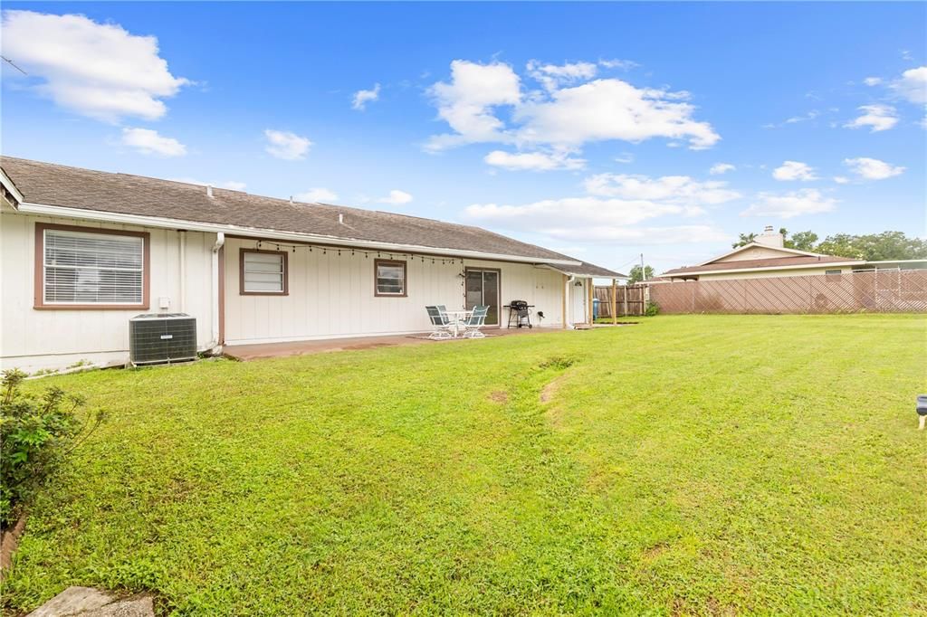 Backyard, Exterior