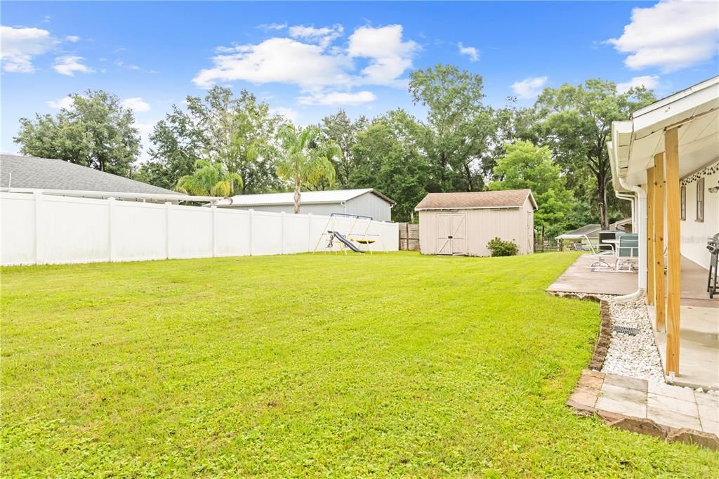 Backyard, Exterior