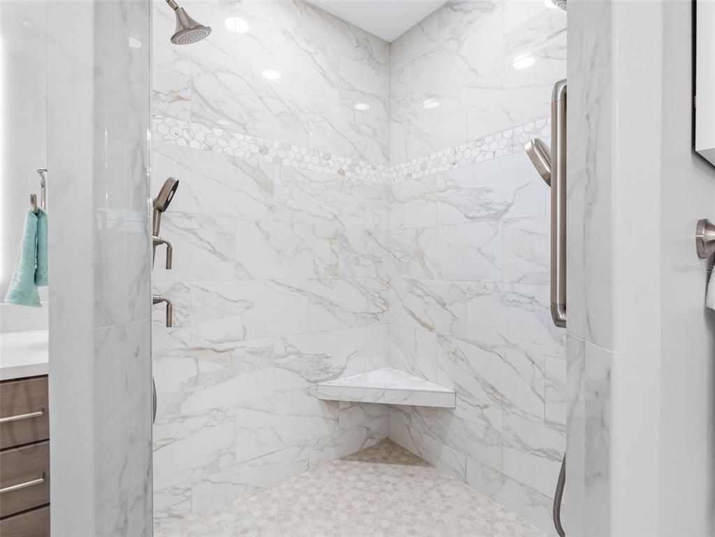 Bathroom, Interior, Marble Walls
