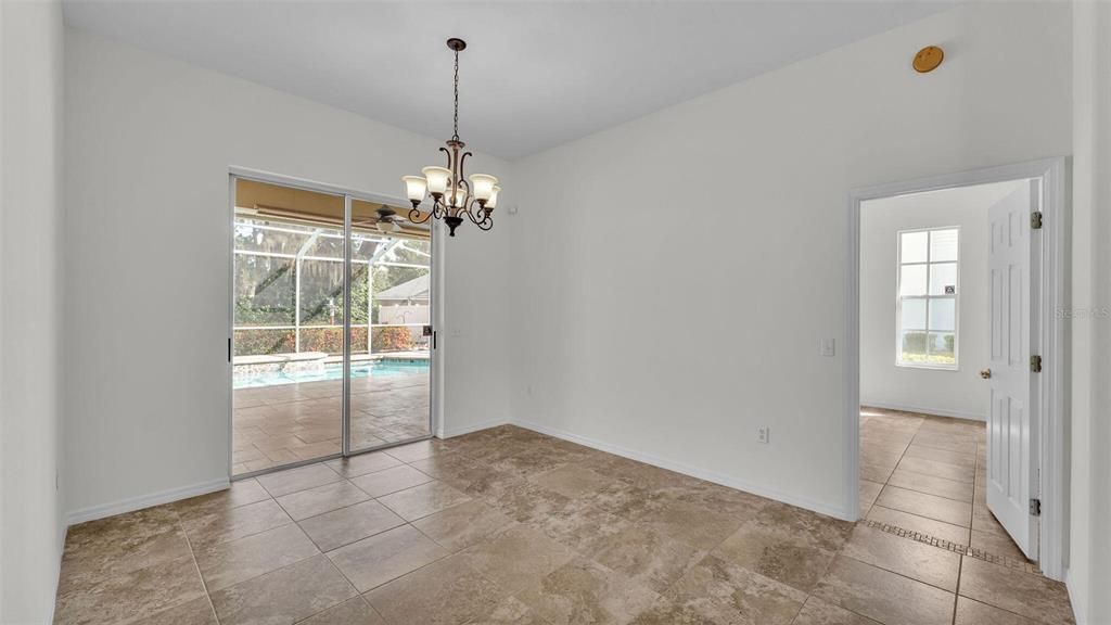 Chandelier, Empty room, Interior