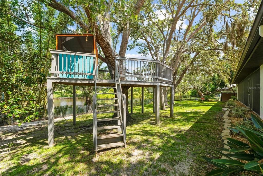 Backyard, Exterior