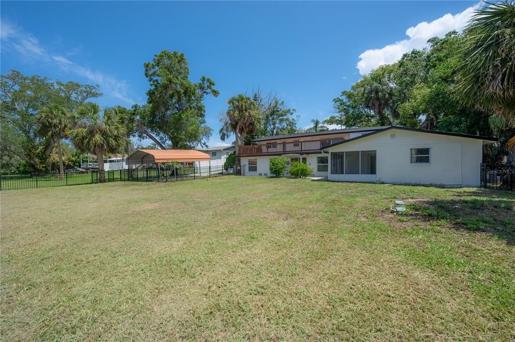 Backyard, Exterior