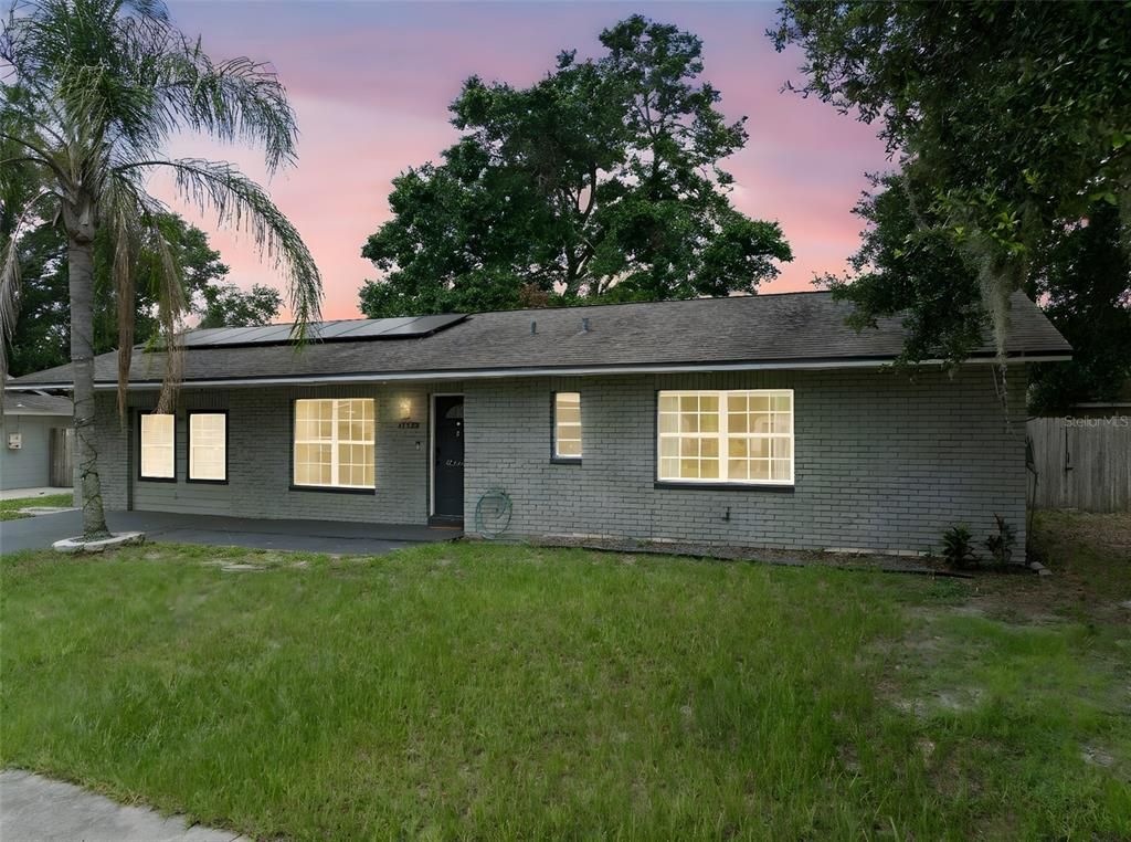 Backyard, Exterior, Solar Panels