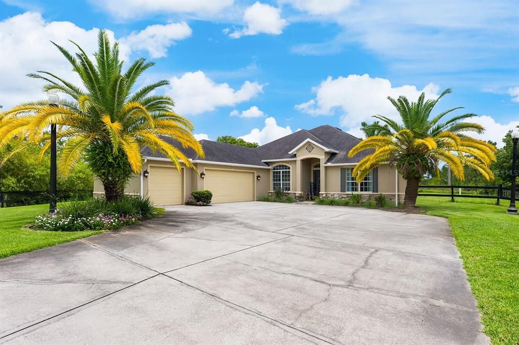 Attached, Backyard, Exterior, Facade, Ranch