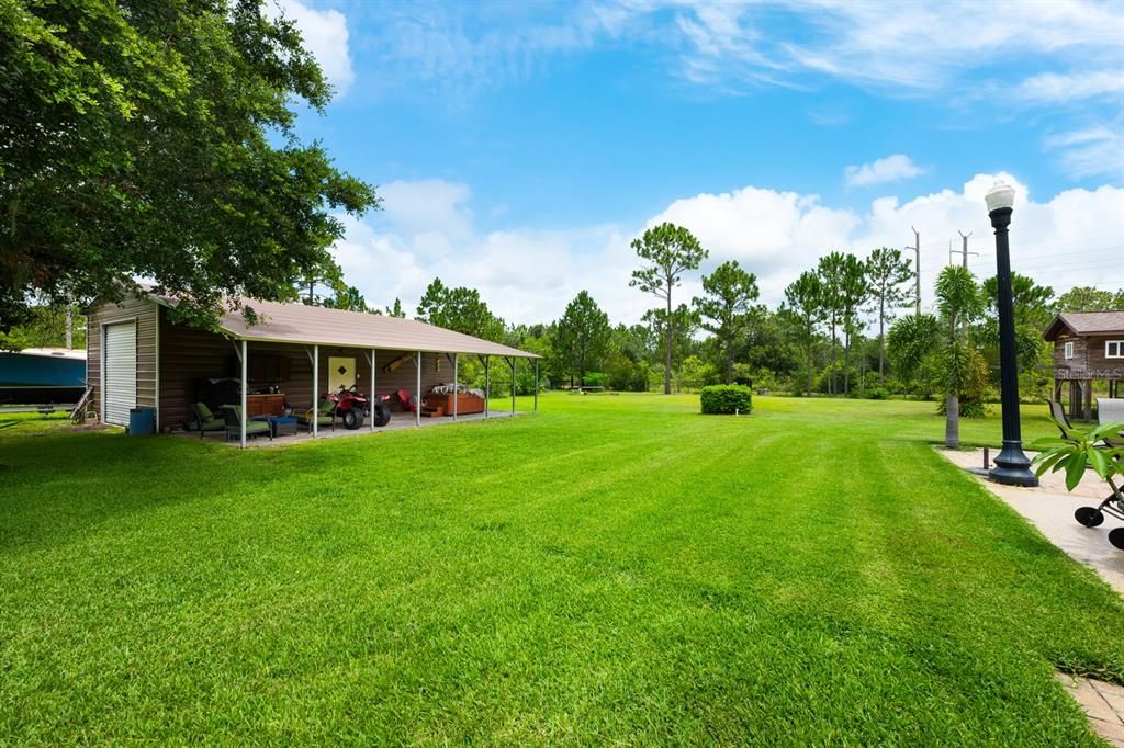Backyard, Exterior