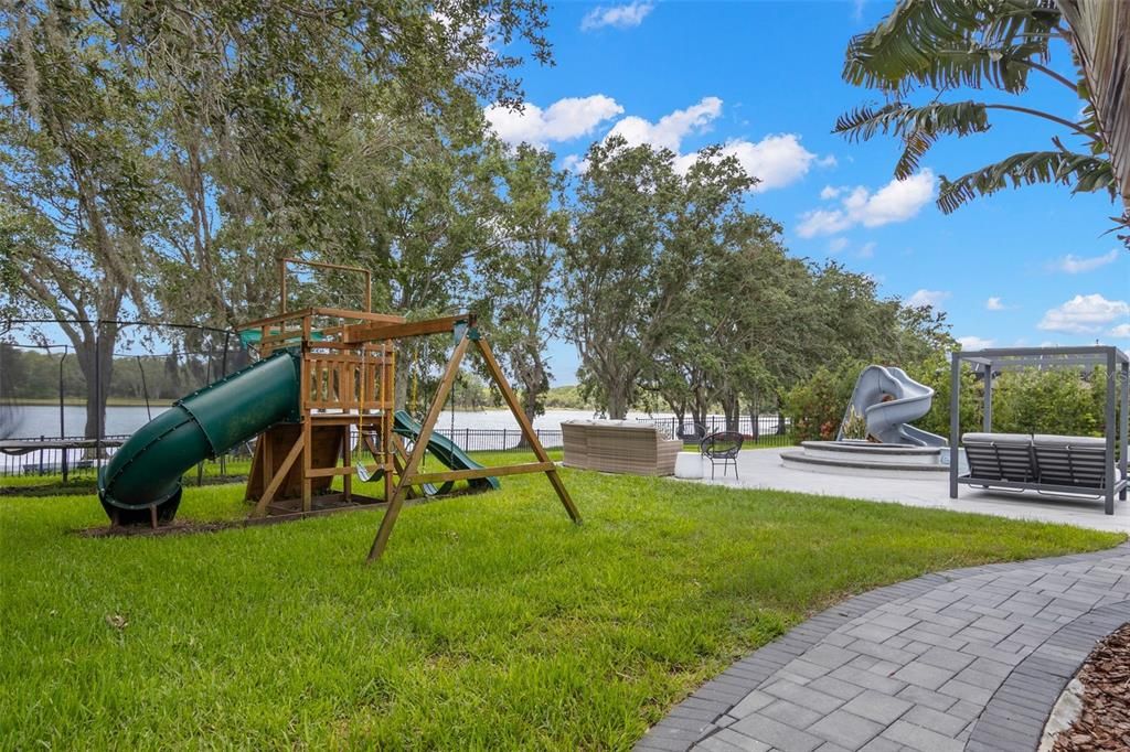 Backyard, Exterior, Playground