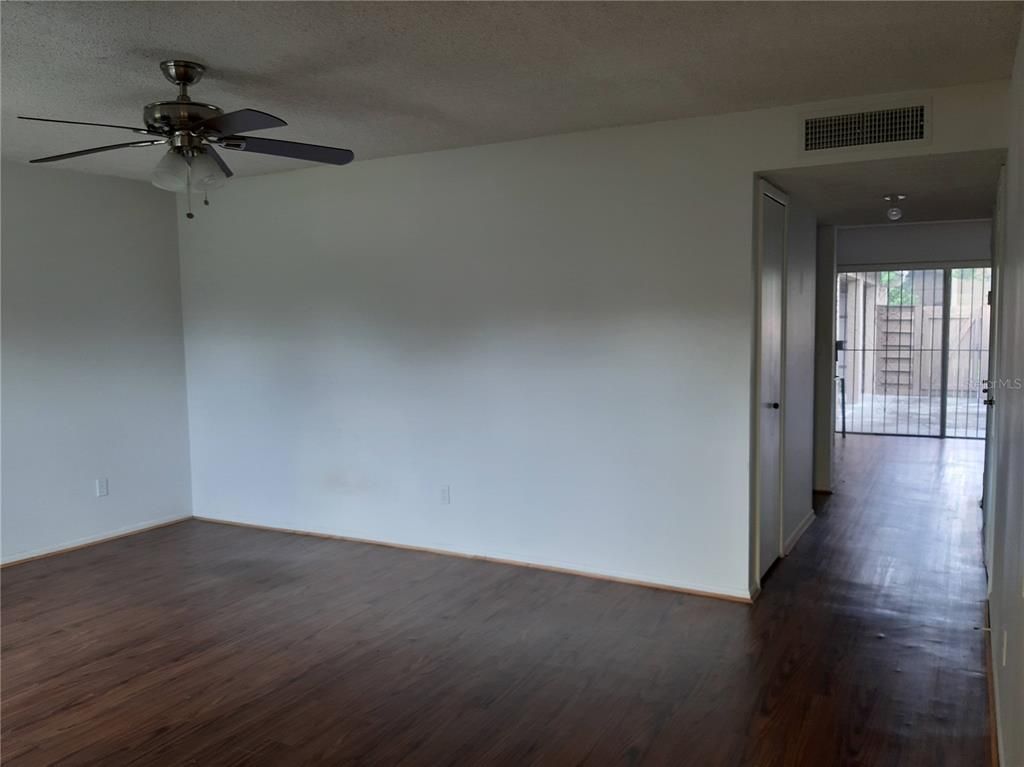 Empty room, Interior, Wood Texture Flooring