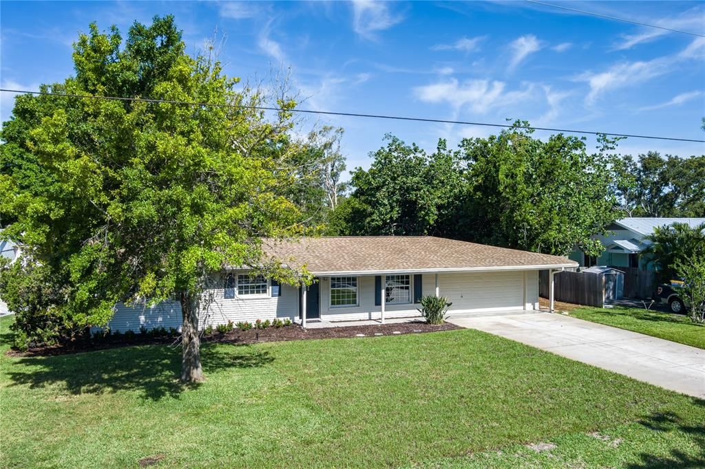 Attached, Backyard, Exterior, Facade, Ranch
