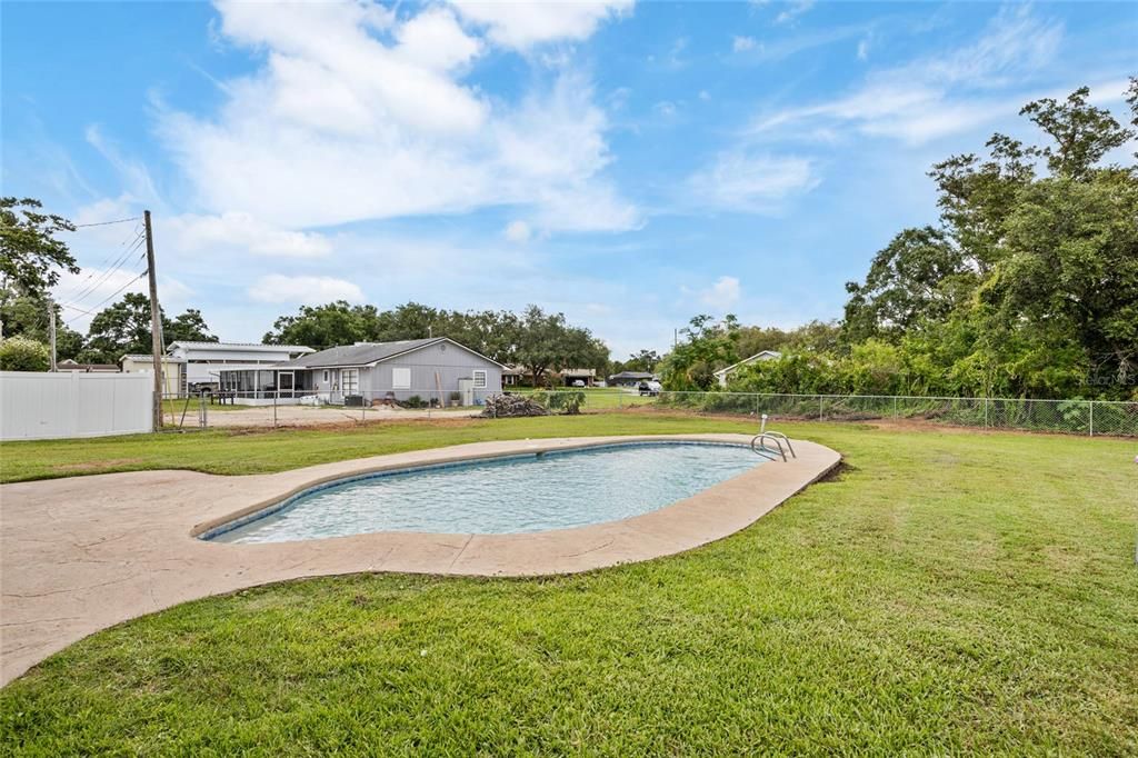 Backyard, Exterior, Pool