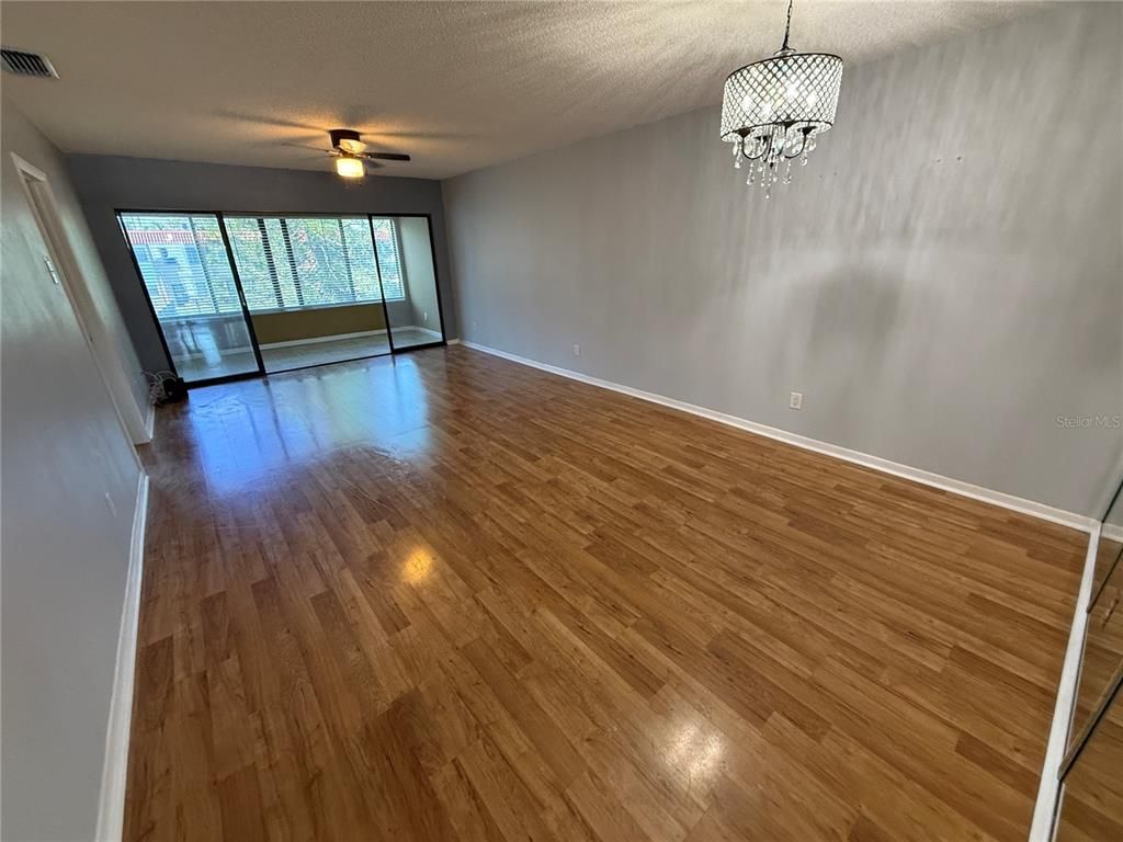 Empty room, Interior, Wood Texture Flooring