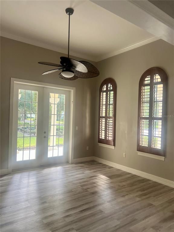 Empty room, Interior, Wood Texture Flooring