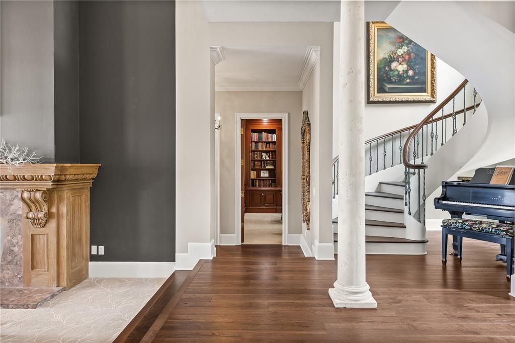 Interior, Piano, Wood Texture Flooring
