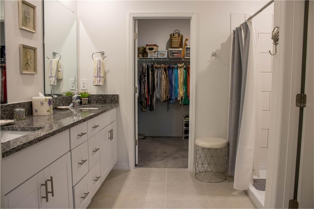 Bathroom, Dual Sink Vanities, Interior, Walk-in Closets