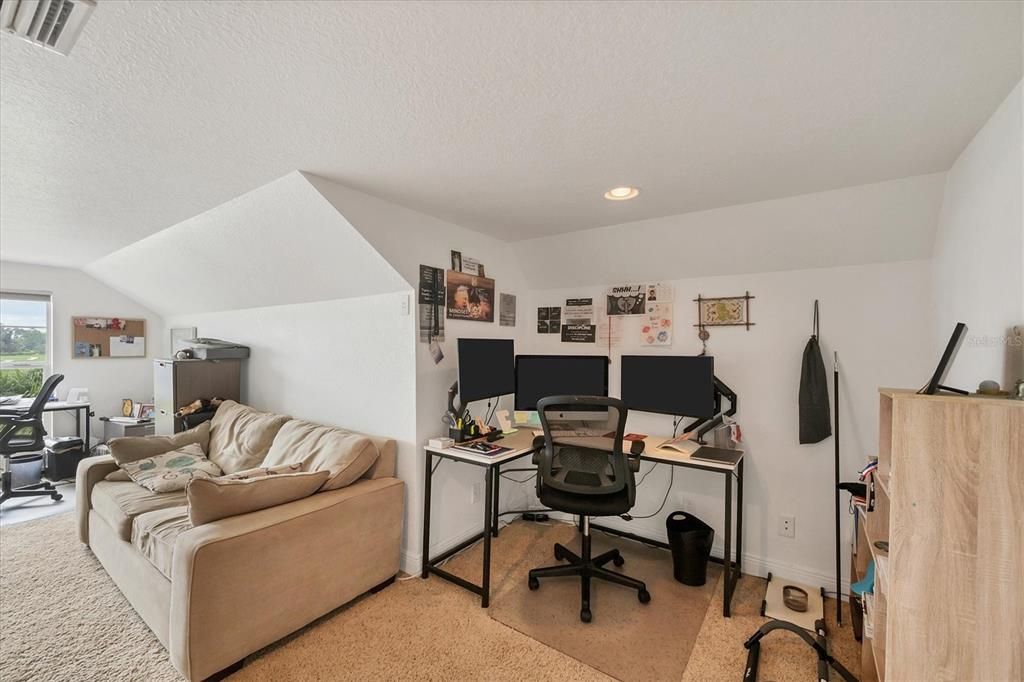 Home Office, Interior, Recessed Lighting