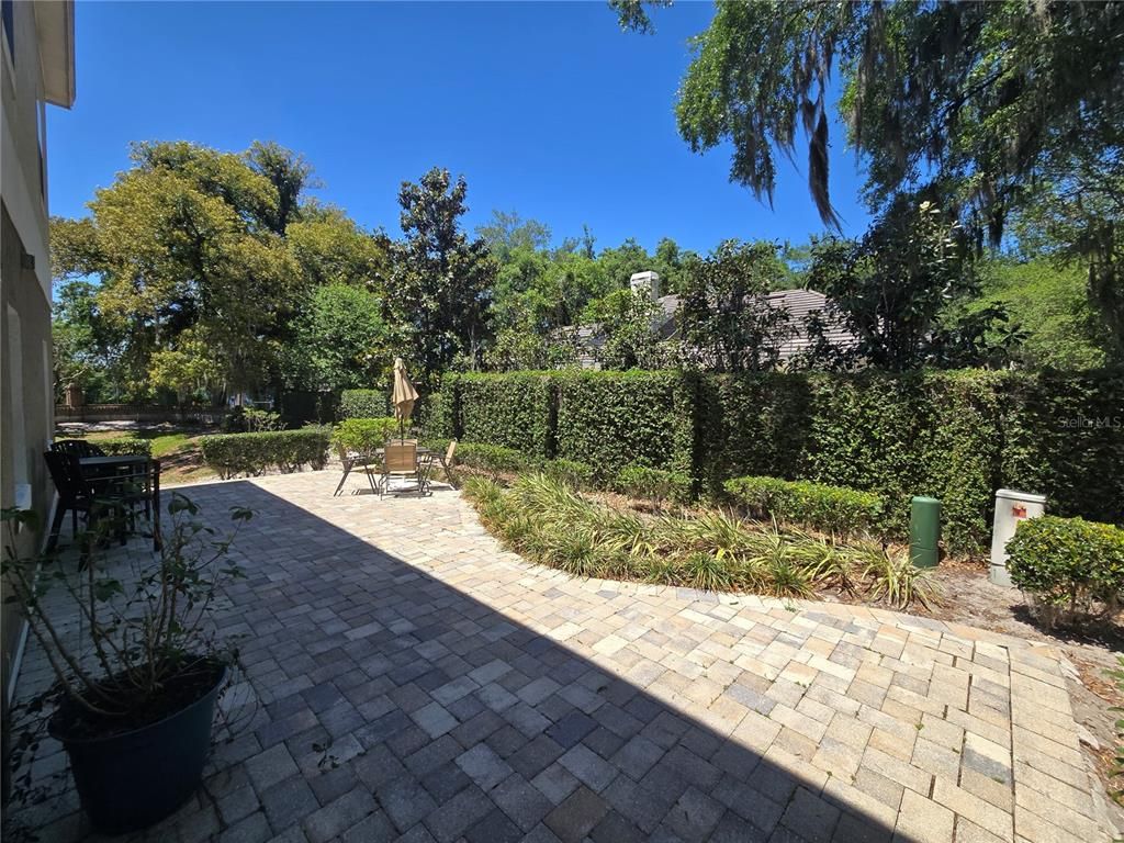 Backyard, Exterior