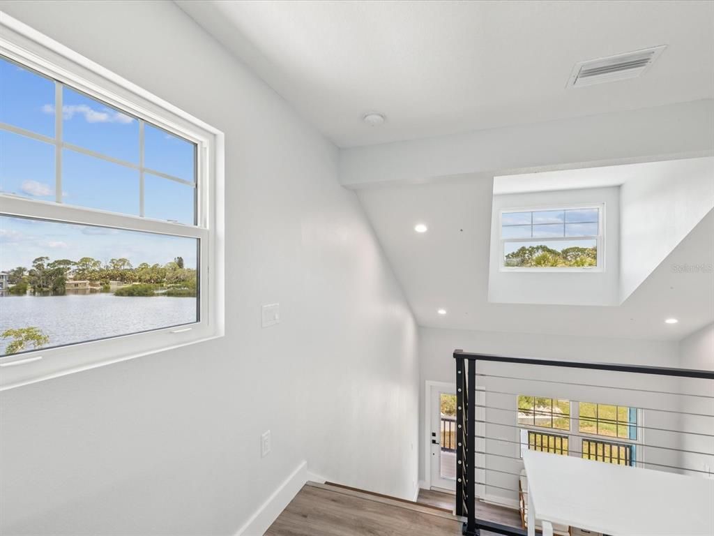 Interior, Recessed Lighting, Water, Wood Texture Flooring