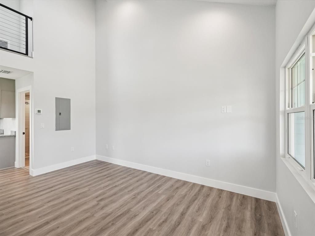 Empty room, Interior, Wood Texture Flooring