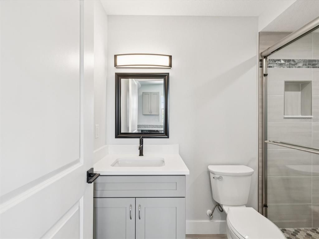 Bathroom, Glass Shower, Interior